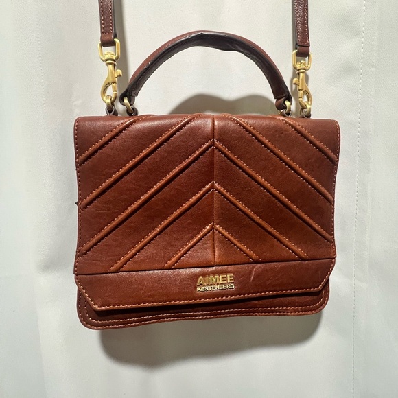 Aimee Kestenberg Tan Crossbody Bag - Picture 1 of 9